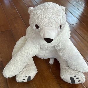 White Polar Bear Stuffed Animal